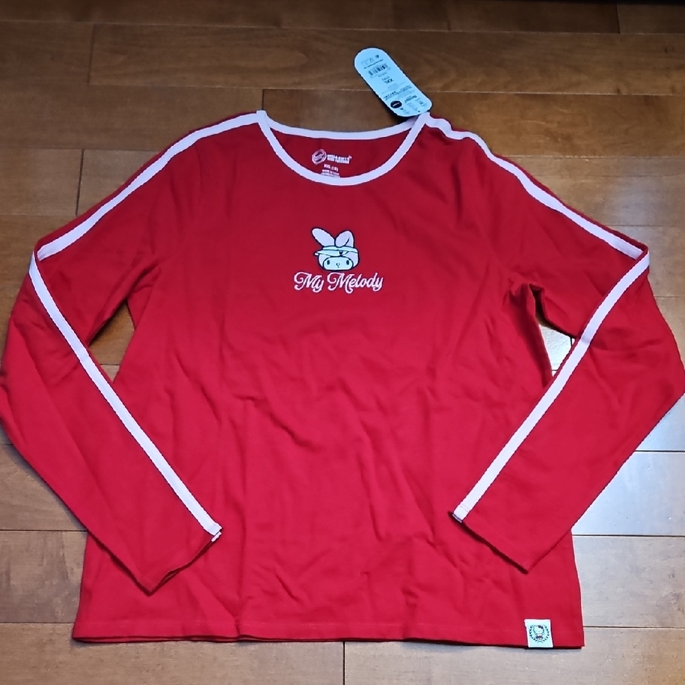 Nwt Hello Kitty Red Long Sleeve Shirt